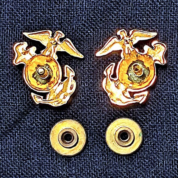 U.S. Marine Corps Gold Eagle, Globe & Anchor (EGA) Lapel Pins - Picture 9 of 10